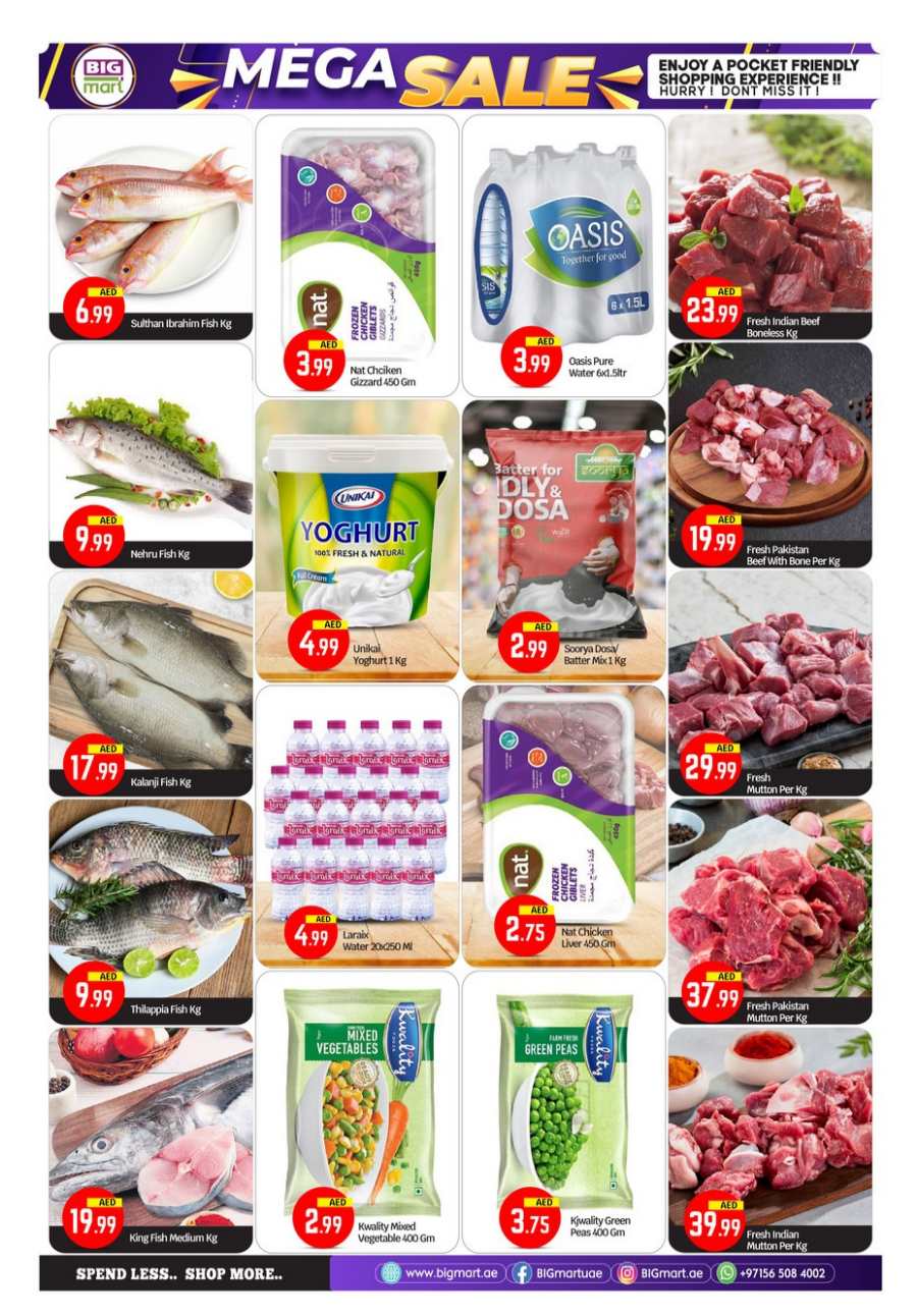 Weekend Mega Sale! In BIG mart Abu Dhabi