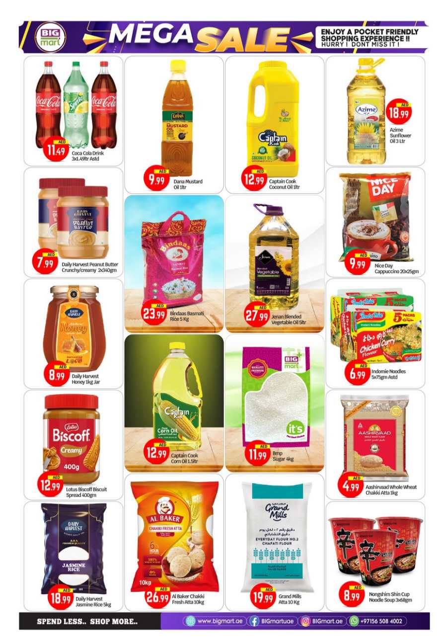 Weekend Mega Sale! In BIG mart Abu Dhabi