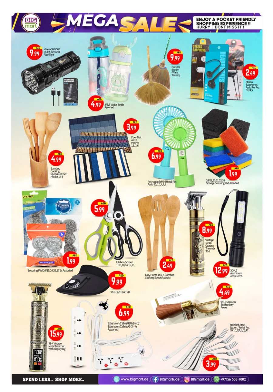 Weekend Mega Sale! In BIG mart Abu Dhabi