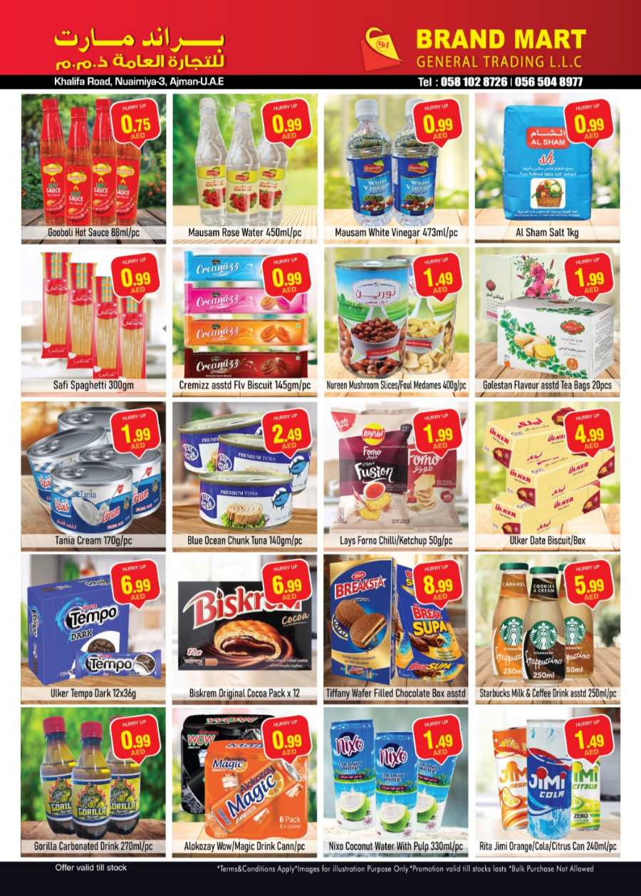 Big Sale In Brand Mart Sharjah / Ajman