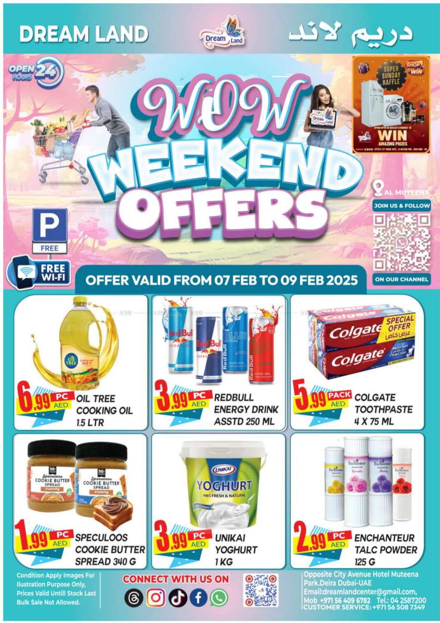 Weekly Offers: Discounted Prices Up to 40% Off In Dream Land Center Dubai