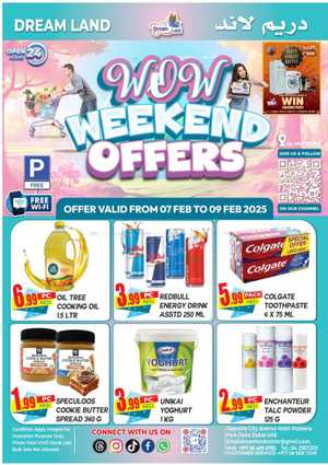 Weekly Offers: Discounted Prices Up to 40% Off In Dream Land Center Dubai