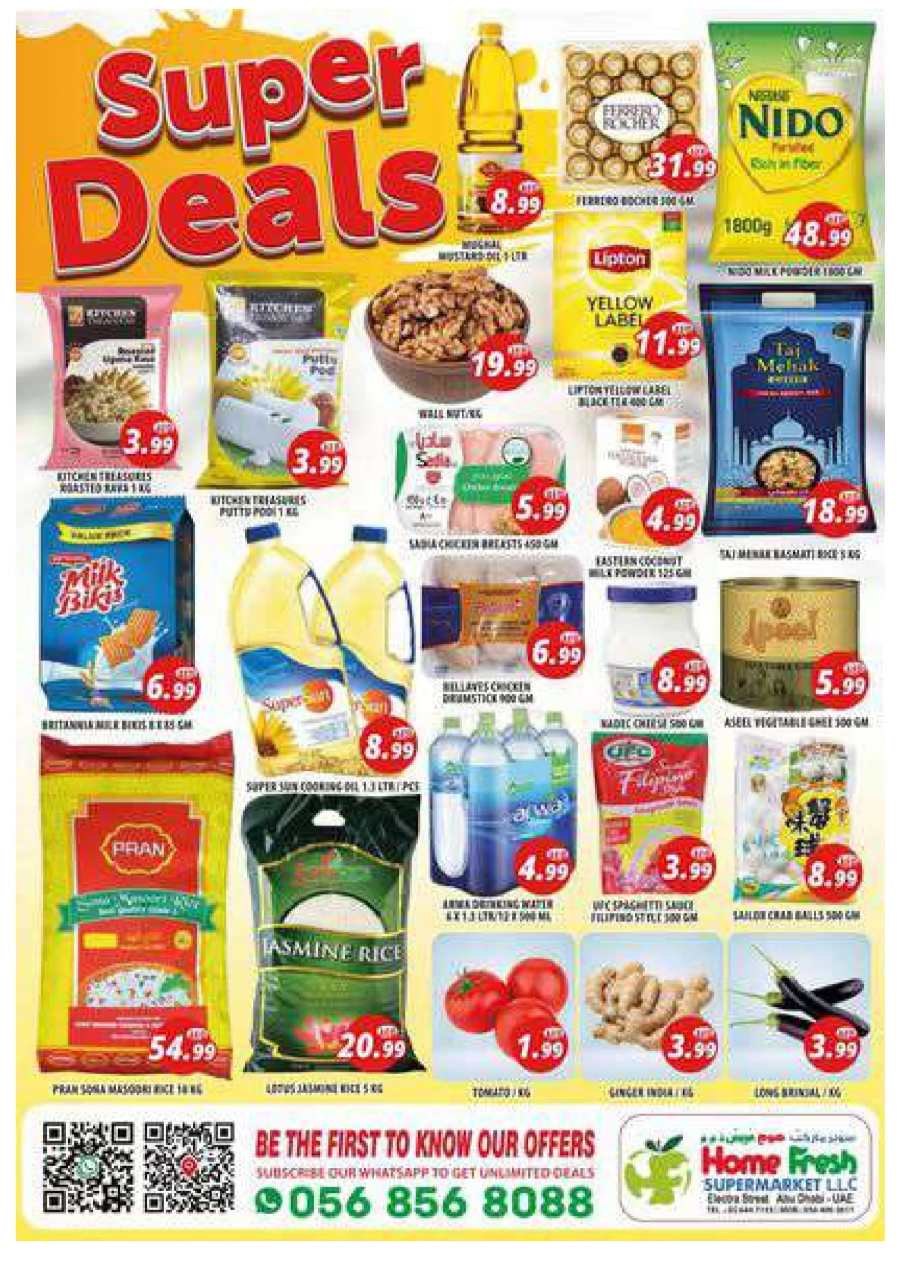 Super Deals In Home Fresh Abu Dhabi