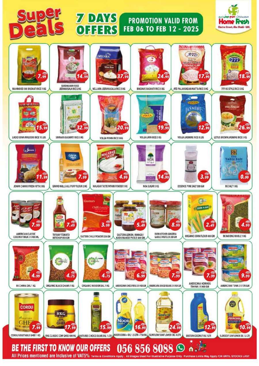 Super Deals In Home Fresh Abu Dhabi