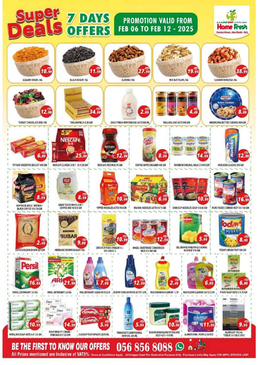 Super Deals In Home Fresh Abu Dhabi