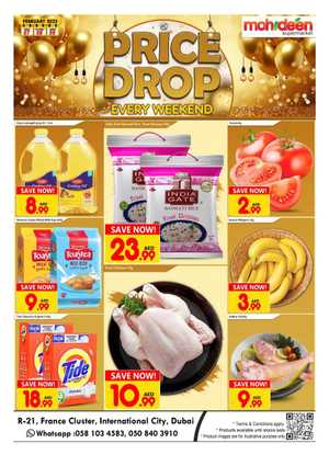 Price Drop Every Weekend In Mohideen Supermarket Dubai