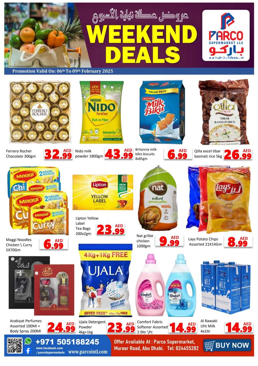 Weekend Deals In PARCO Hypermarket Abu Dhabi