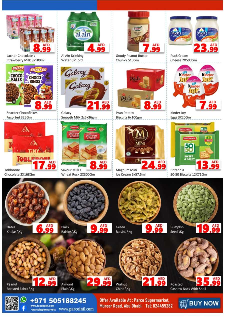 Weekend Deals In PARCO Hypermarket Abu Dhabi