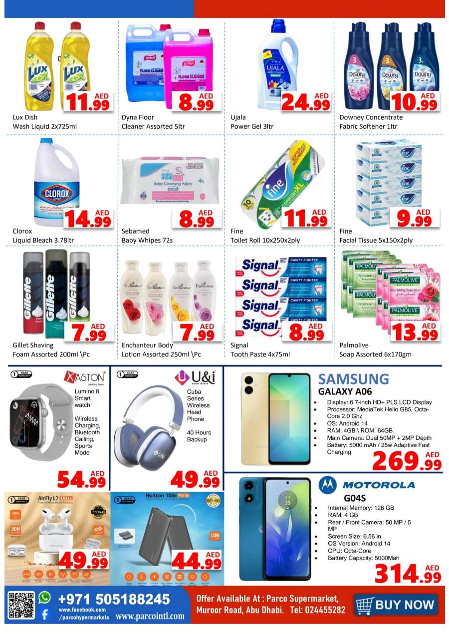 Weekend Deals In PARCO Hypermarket Abu Dhabi