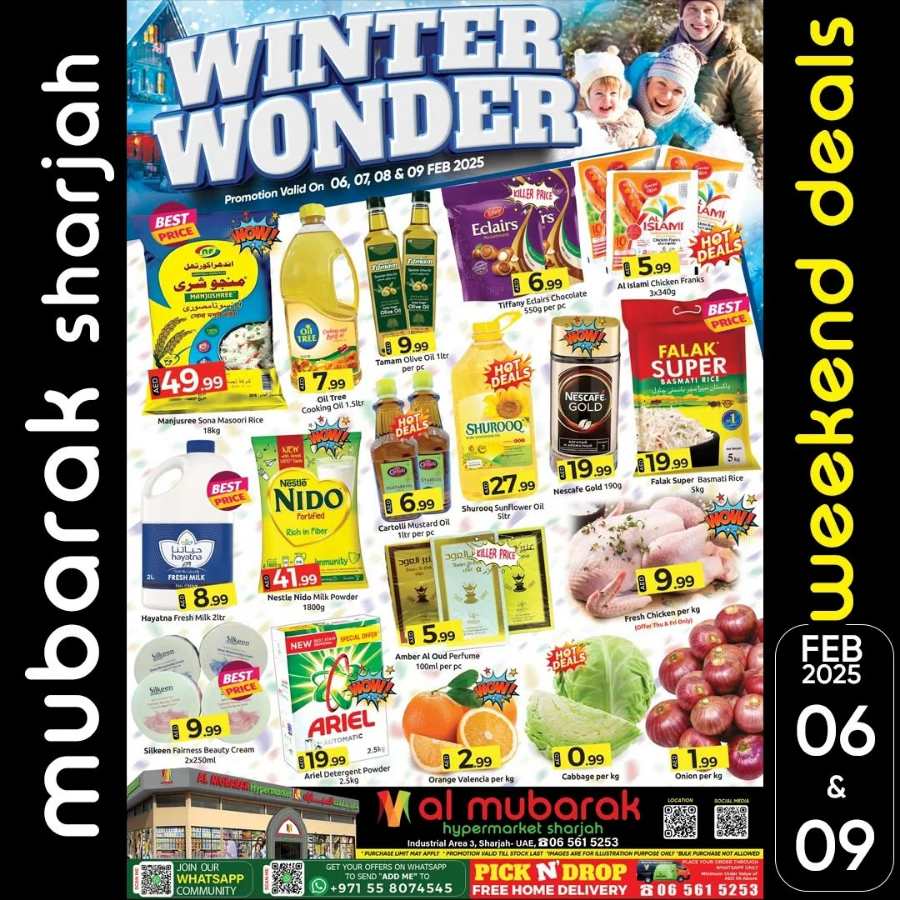 Winter Wonder Deals! In Mubarak Hypermarket Sharjah / Ajman