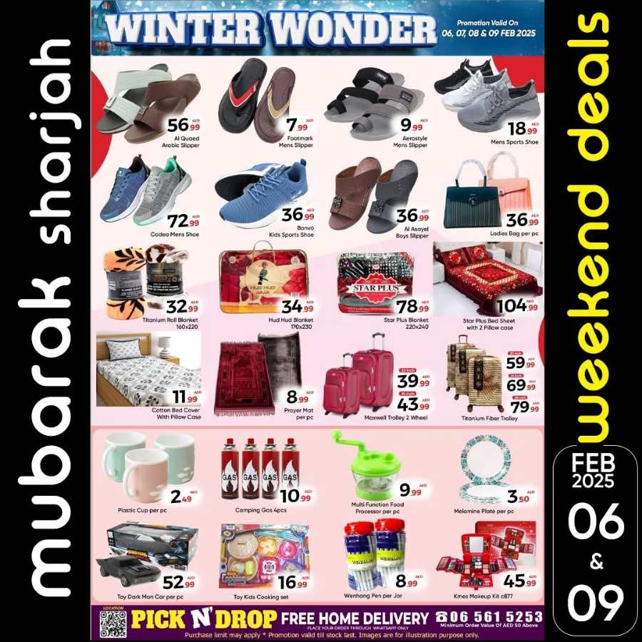 Winter Wonder Deals! In Mubarak Hypermarket Sharjah / Ajman