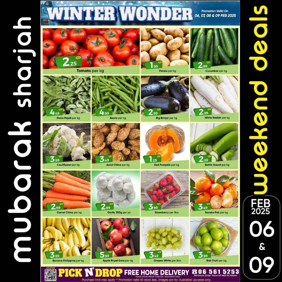 Winter Wonder Deals! In Mubarak Hypermarket Sharjah / Ajman