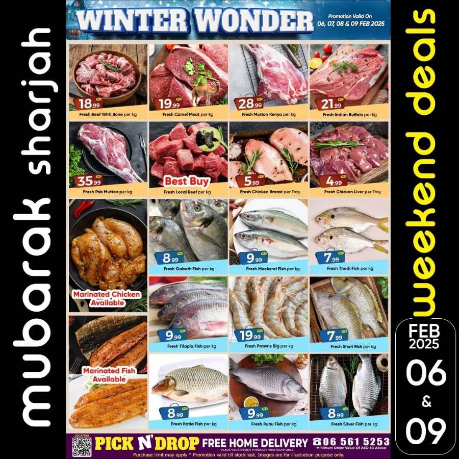 Winter Wonder Deals! In Mubarak Hypermarket Sharjah / Ajman