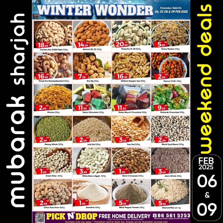 Winter Wonder Deals! In Mubarak Hypermarket Sharjah / Ajman