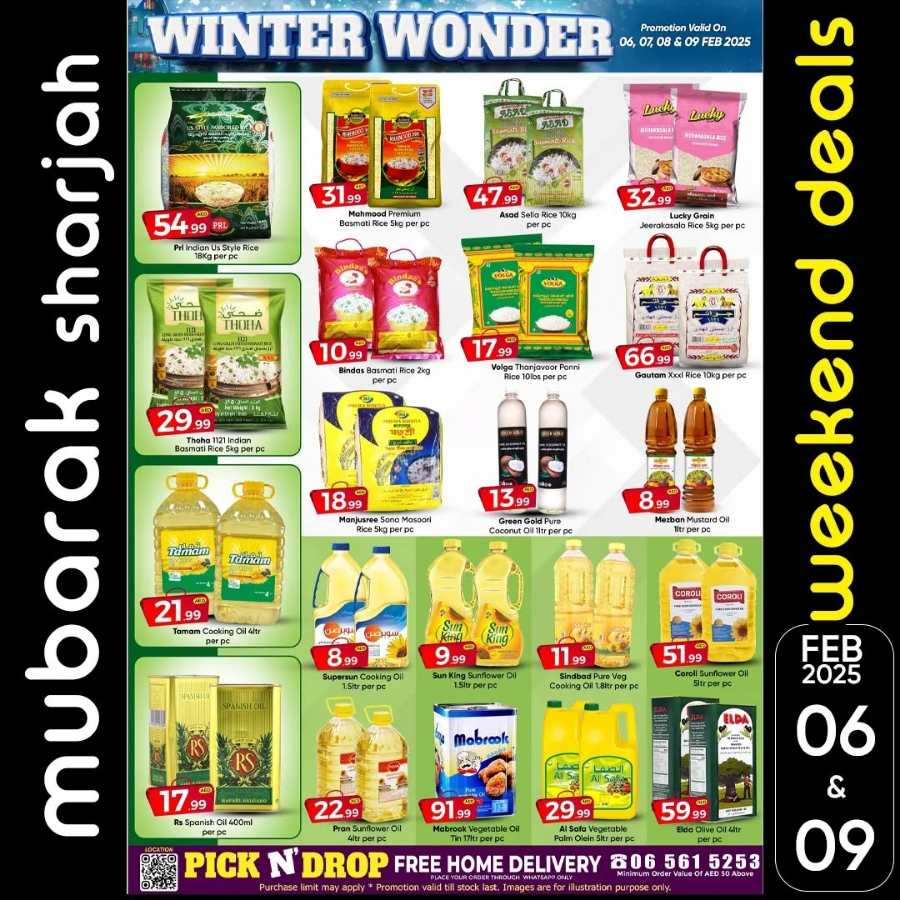 Winter Wonder Deals! In Mubarak Hypermarket Sharjah / Ajman