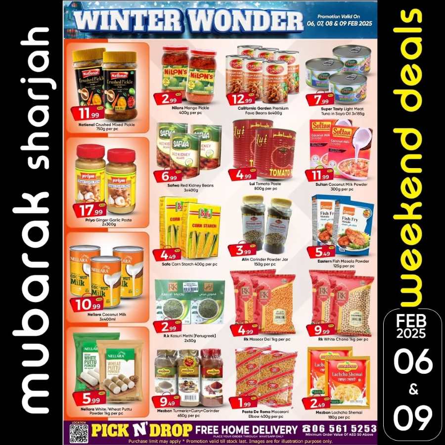 Winter Wonder Deals! In Mubarak Hypermarket Sharjah / Ajman