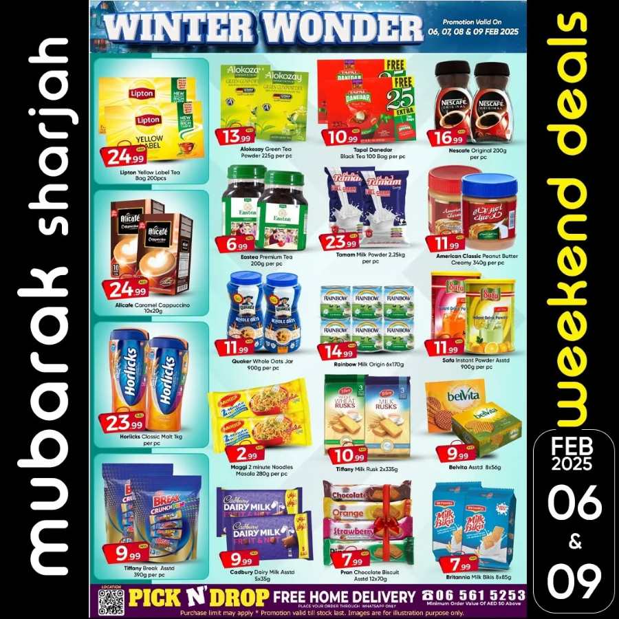 Winter Wonder Deals! In Mubarak Hypermarket Sharjah / Ajman