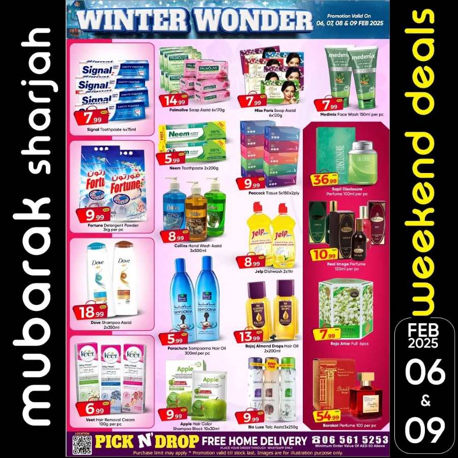 Winter Wonder Deals! In Mubarak Hypermarket Sharjah / Ajman