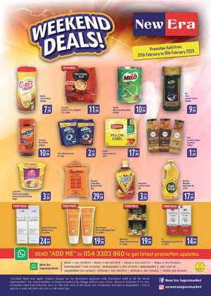 Weekend Deals! In New Era Supermarket Dubai