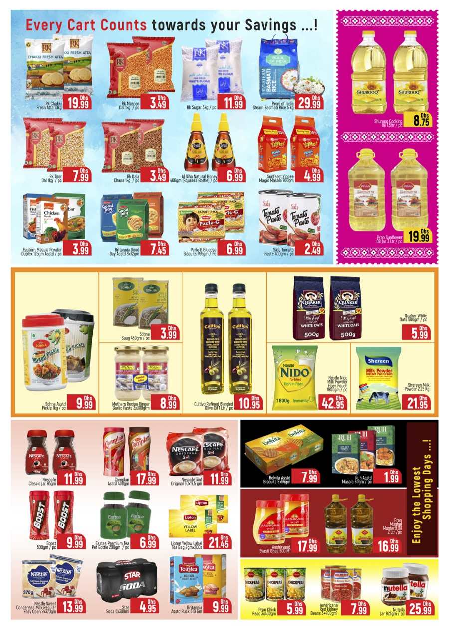 Biggest Weekend Sale: Lowest Prices Guaranteed In Al Madina Hypermarket Dubai