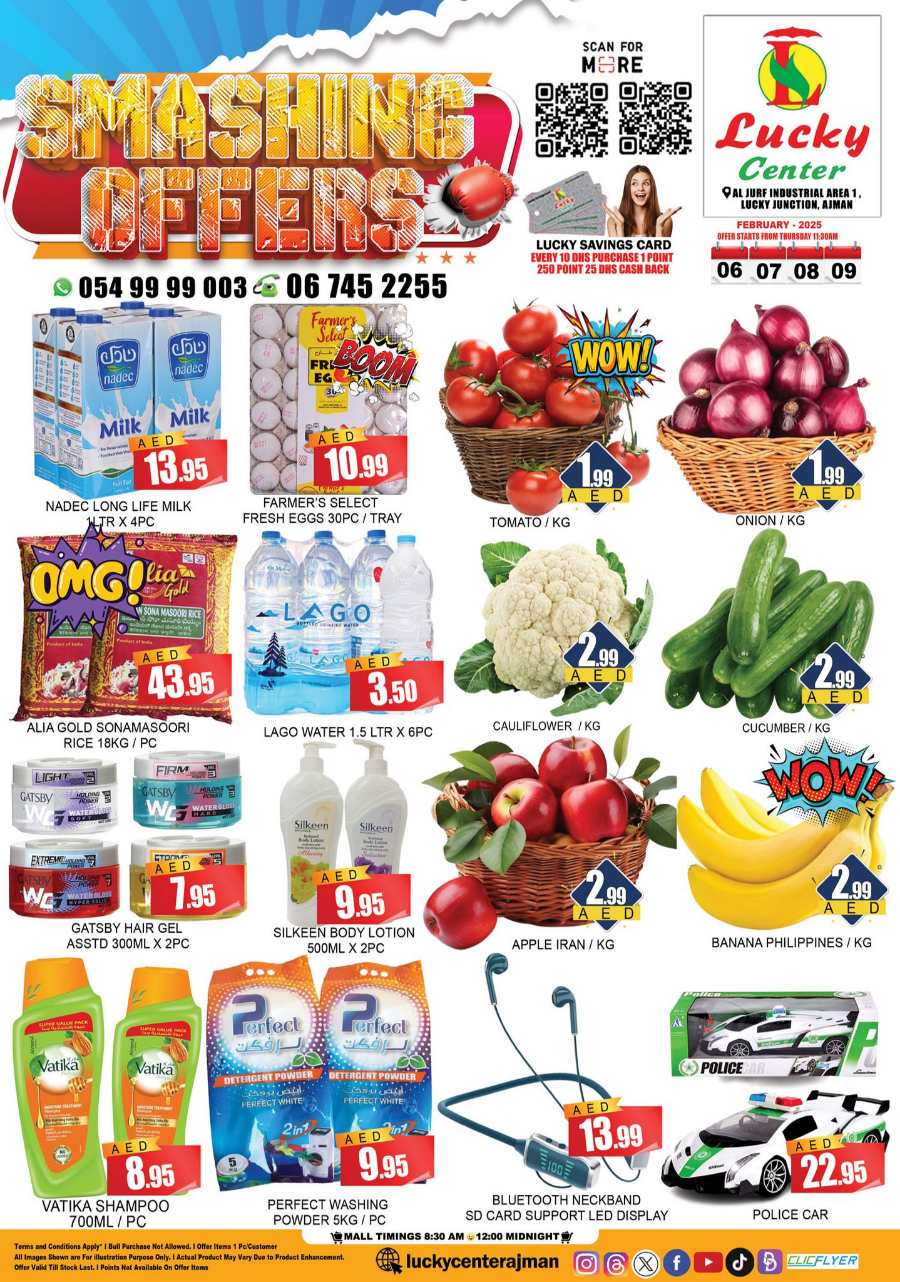 Smashing Offers In Lucky Center Sharjah / Ajman