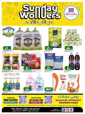 Sunday Special Offer In Rawabi Market Sharjah / Ajman