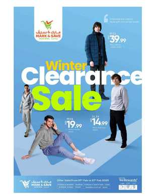 Winter Sale In Mark & Save Dubai,Abu Dhabi,Sharjah / Ajman