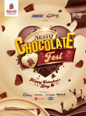 Cocolate Fest In Nesto Hypermarket Calicut,Malappuram,Kannur,Thrissur,Wayanad,Palakkad