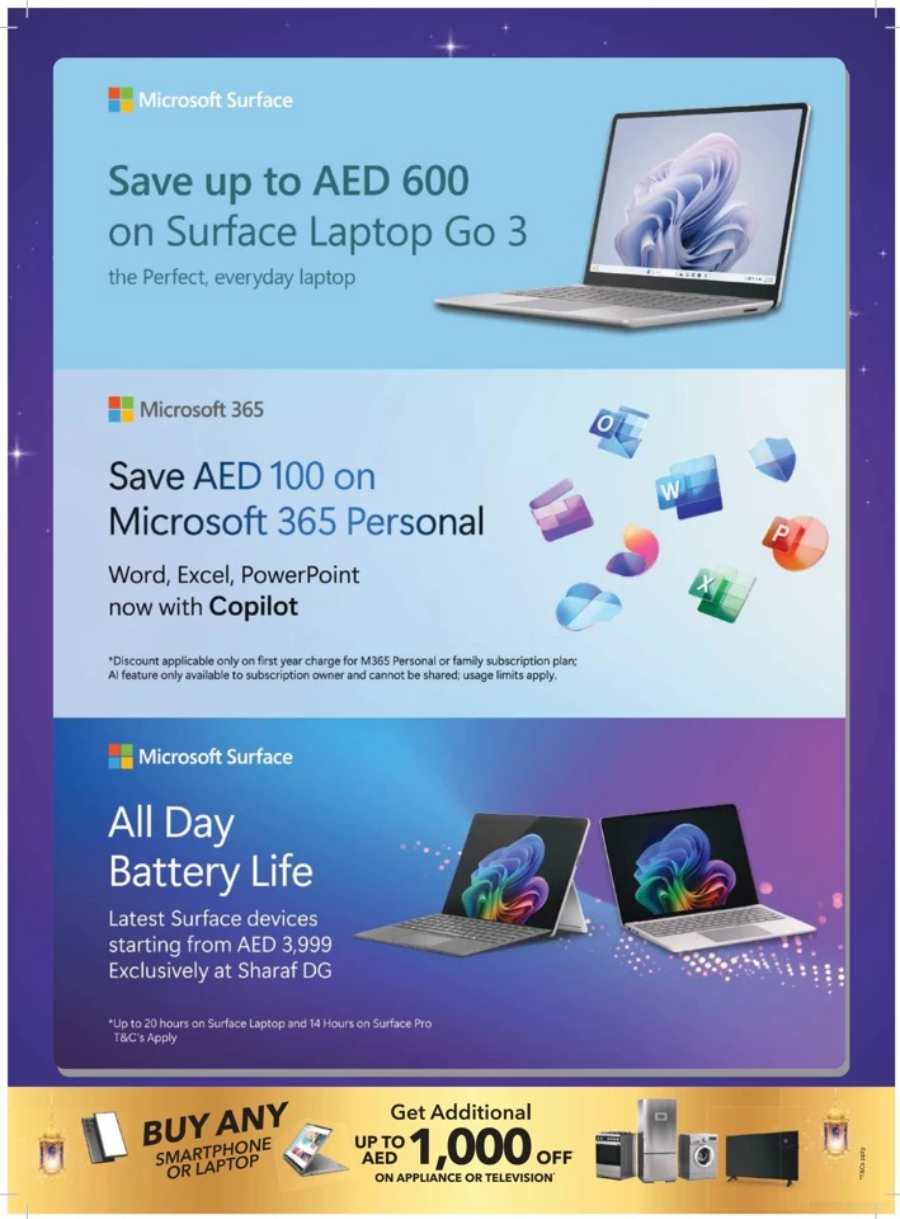 Marhaba Ramadan Sale: Electronics, Home & Kitchen Appliances In Sharaf DG Abu Dhabi