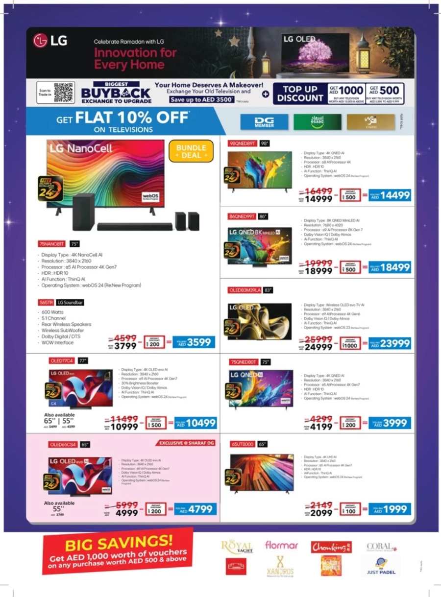 Marhaba Ramadan Sale: Electronics, Home & Kitchen Appliances In Sharaf DG Abu Dhabi
