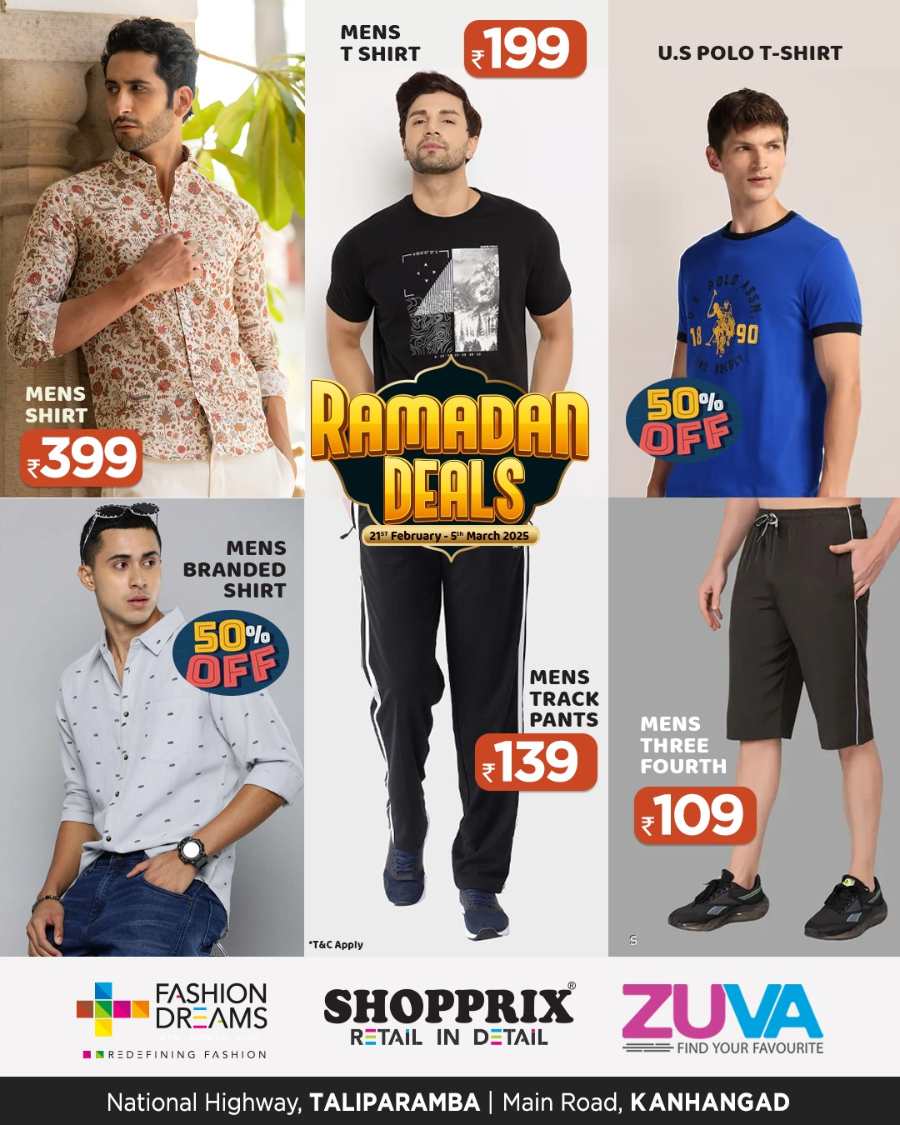 Ramadan Deals! In Shopprix Kannur