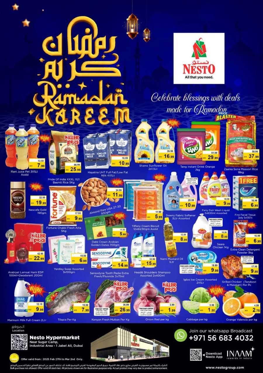 Ramadan Super Deals In Nesto Hypermarket Dubai