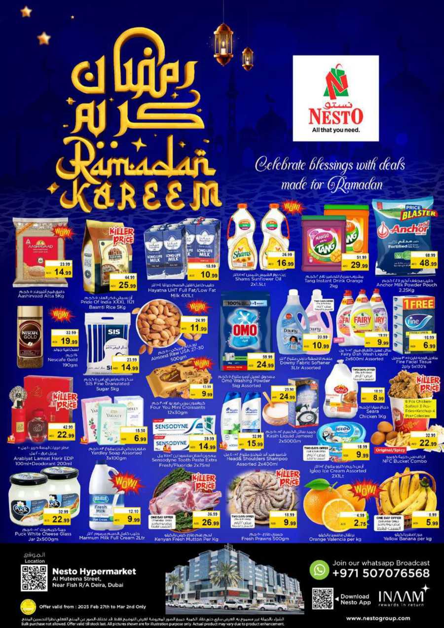Ramadan Super Deals In Nesto Hypermarket Dubai