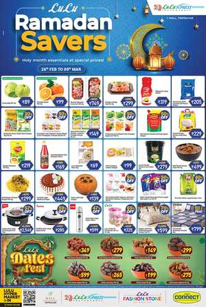 Ramadan Savers - Exclusive Offers at Lowest Prices In Lulu Hypermarket Thrissur