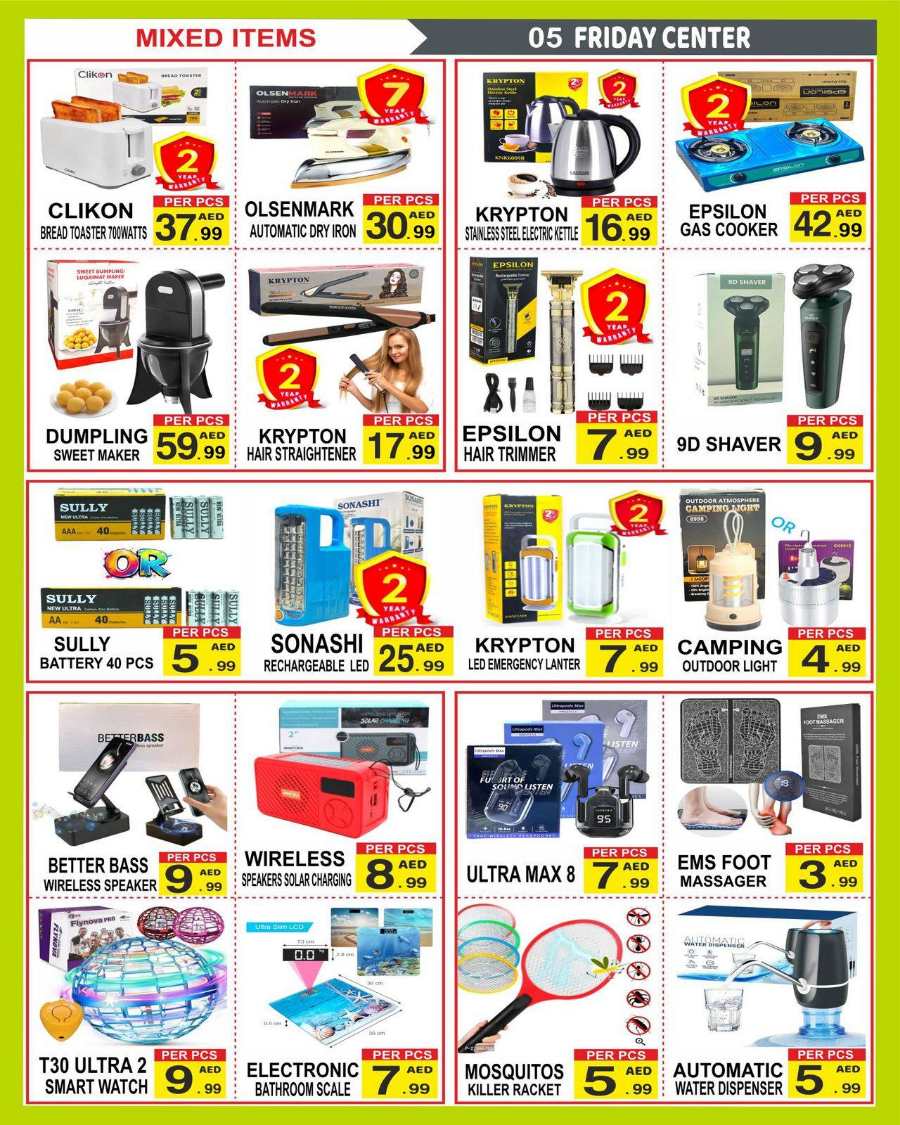Weekly Savers: Incredible Offers - Shop Now! In Friday Center Sharjah / Ajman