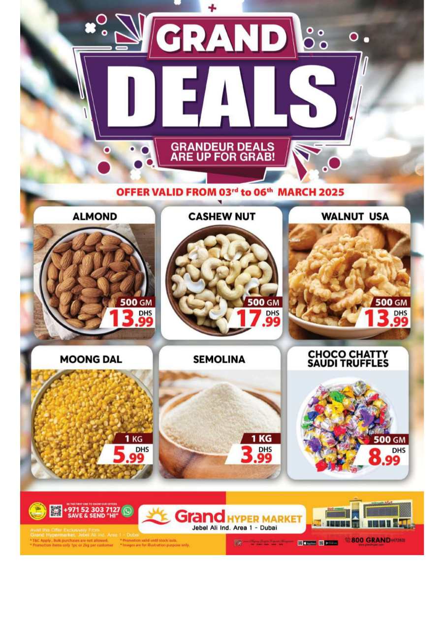 Deal of the Day In Grand Hypermarket undefined