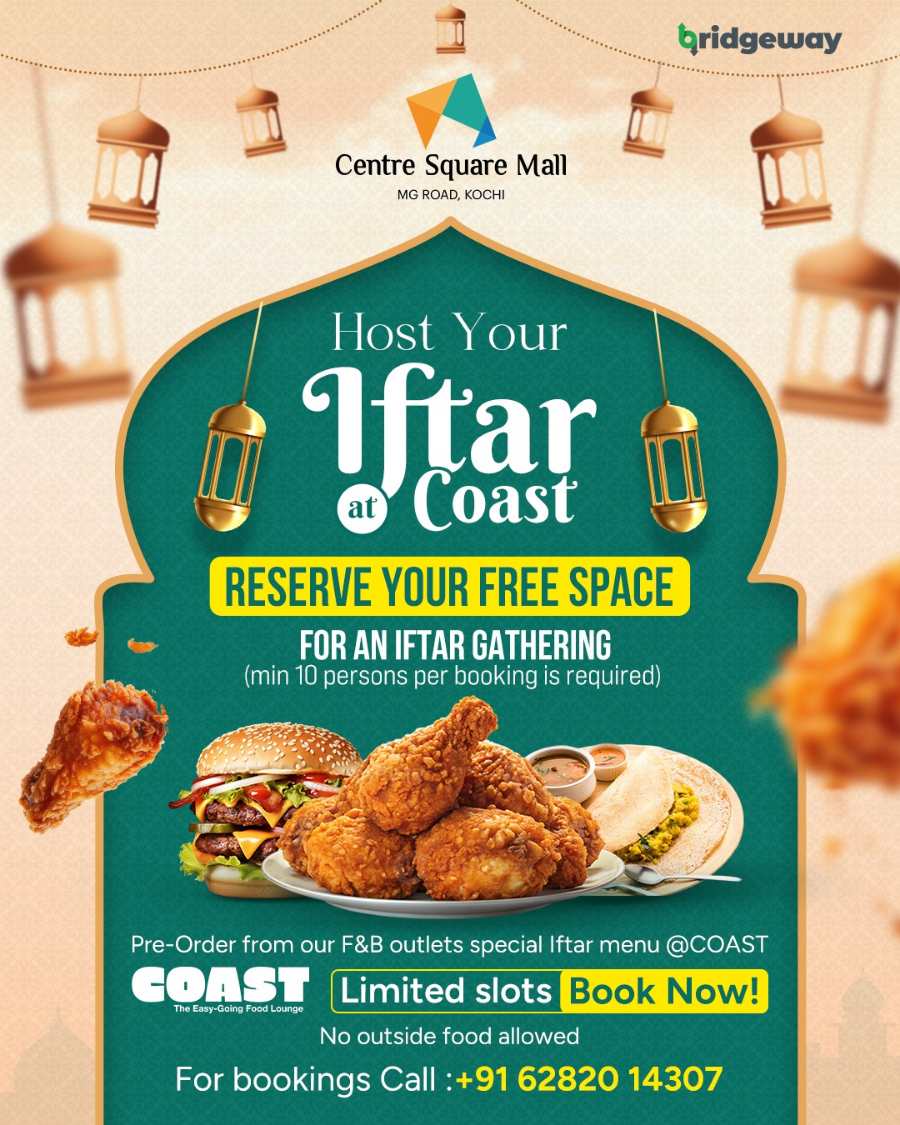 Iftar Combo! In Centre Square Ernakulam
