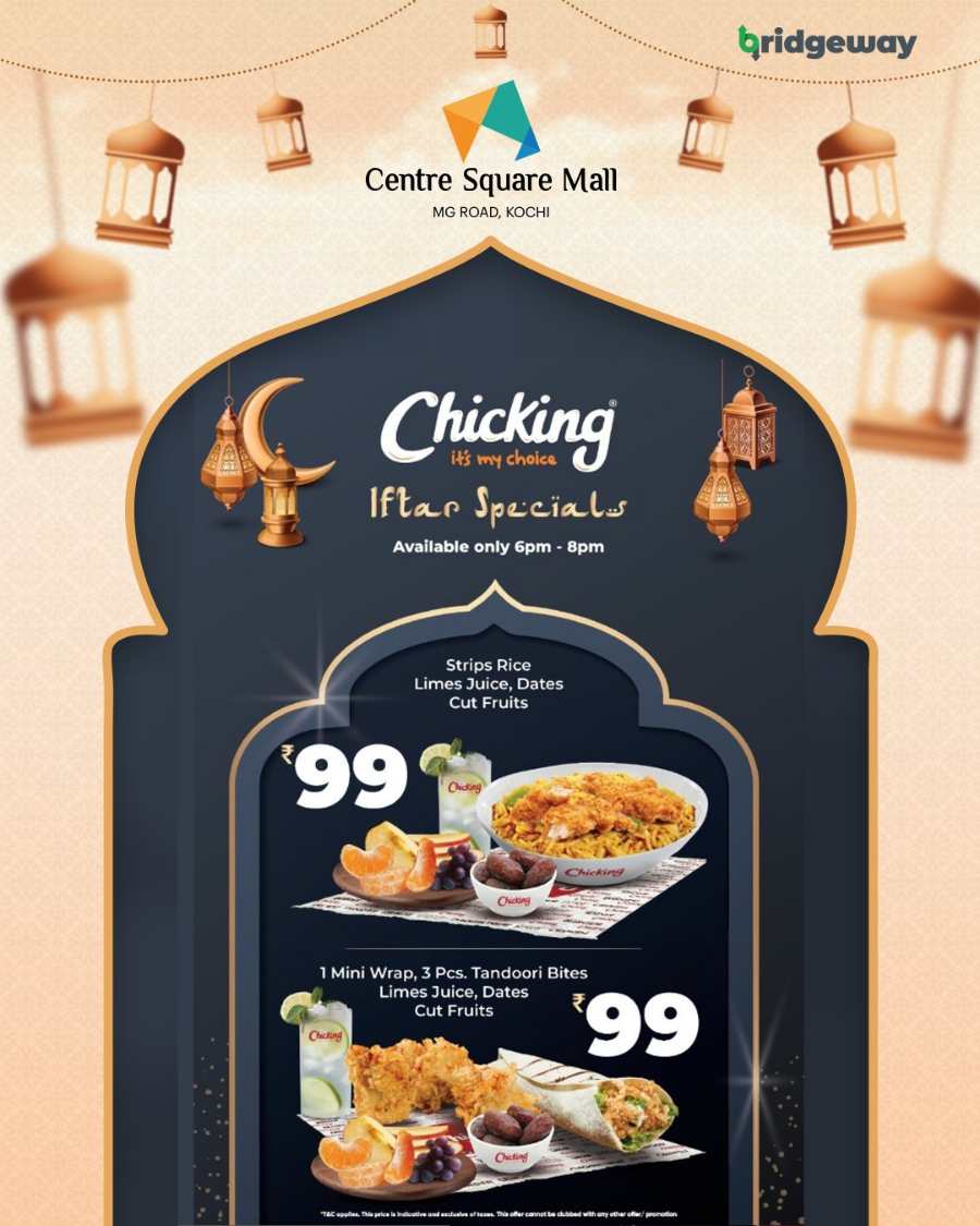 Iftar Combo! In Centre Square Ernakulam