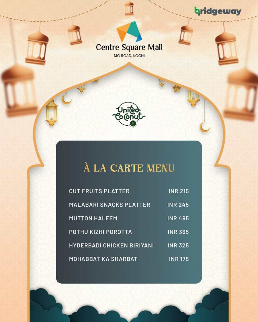 Iftar Combo! In Centre Square Ernakulam