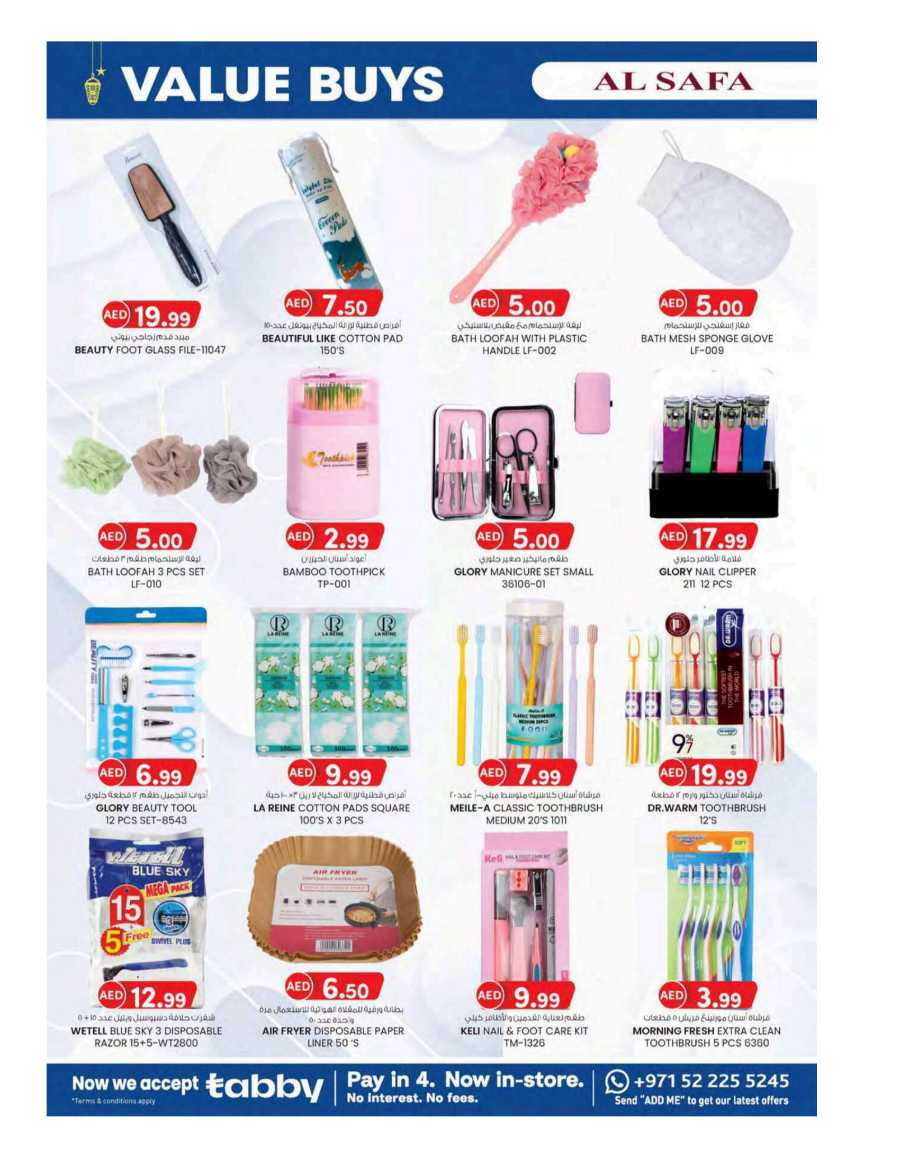 Value Buys In SAFA Express Supermarket Al Ain