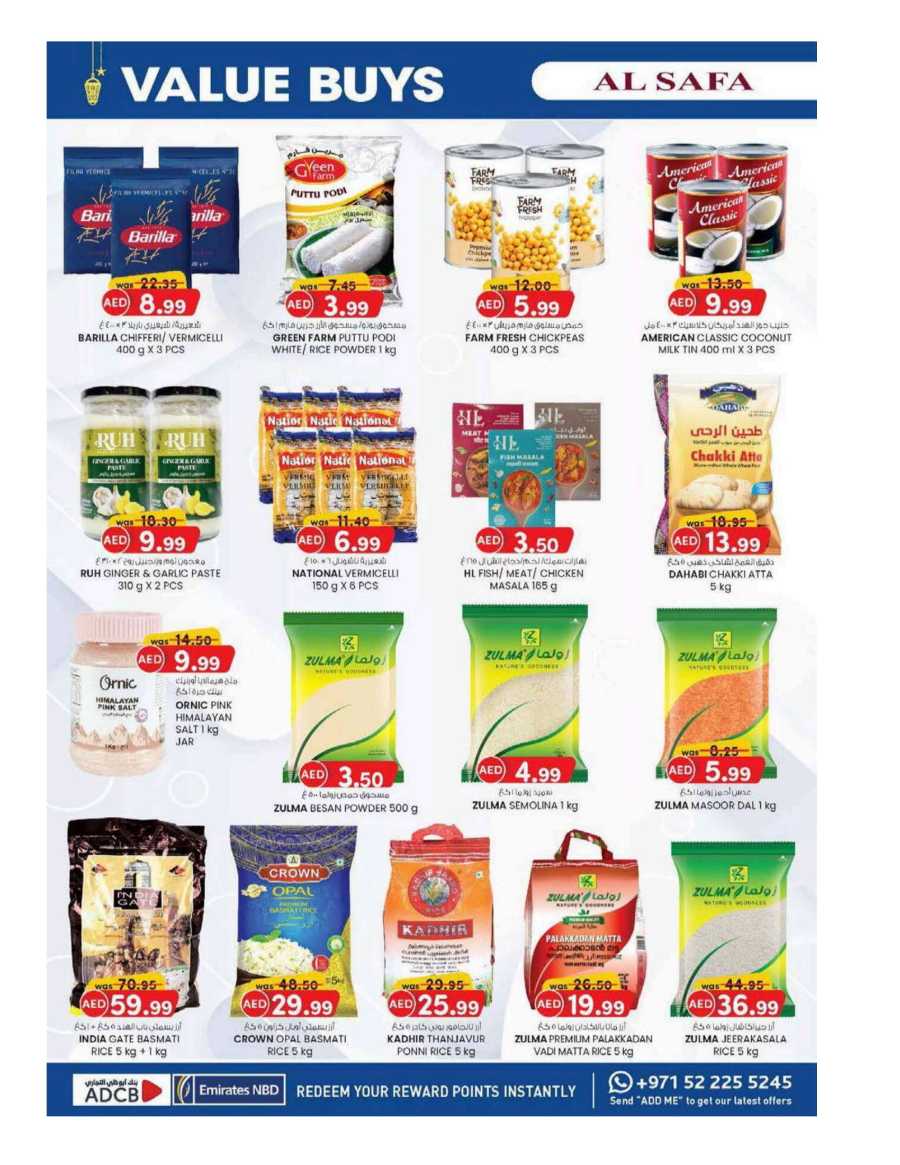 Value Buys In SAFA Express Supermarket Al Ain