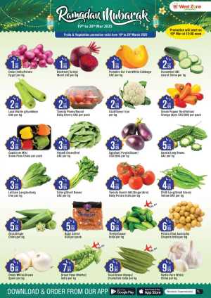 Lowest Price Ramadan Deals In West Zone Supermarket Dubai,Abu Dhabi,Sharjah / Ajman
