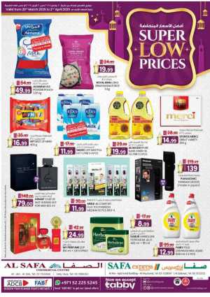 Super Low Prices Offer: Unbeatable Deals Inside In SAFA Express Supermarket Al Ain