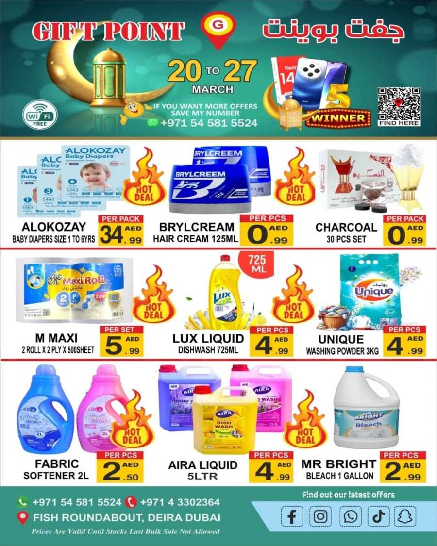 BIGGEST RAMADAN SHOPPING In Gift Point Department Store Dubai