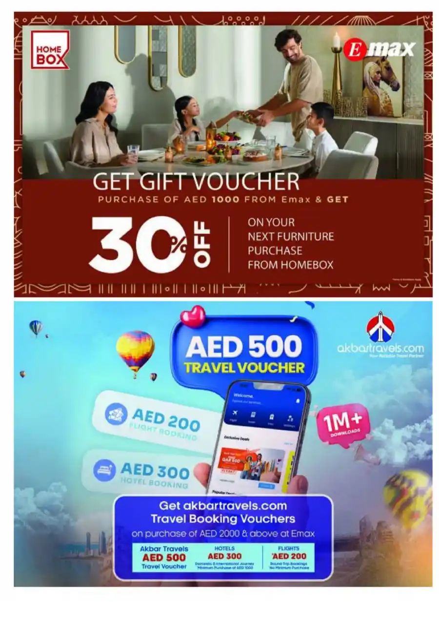 Celebrate Eid with Unbeatable Offers In Emax Abu Dhabi
