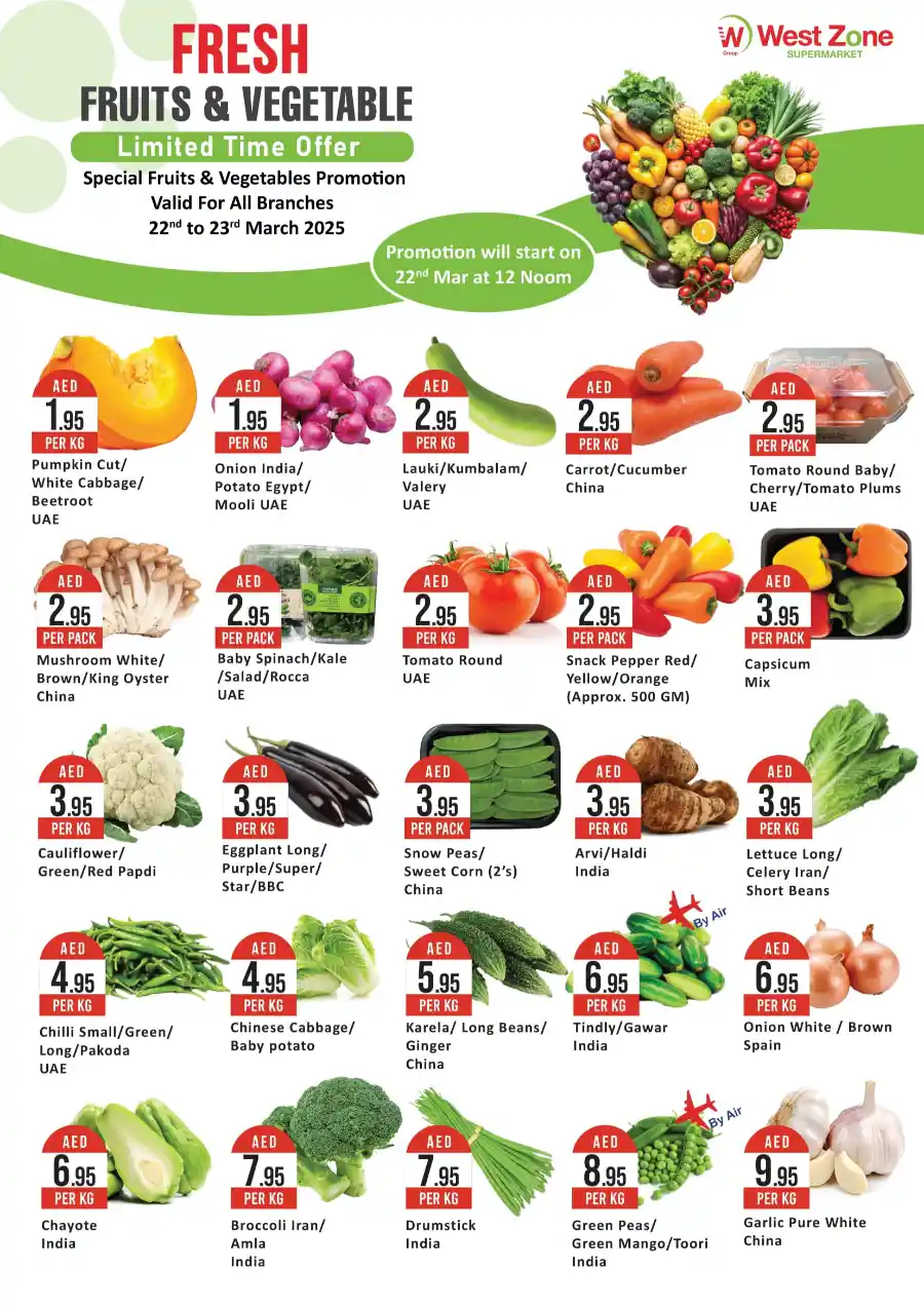 Fresh Offers! In West Zone Supermarket Dubai