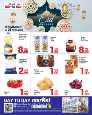 Eid Mubarak, Smart Shoppers! In Day to Day Dubai