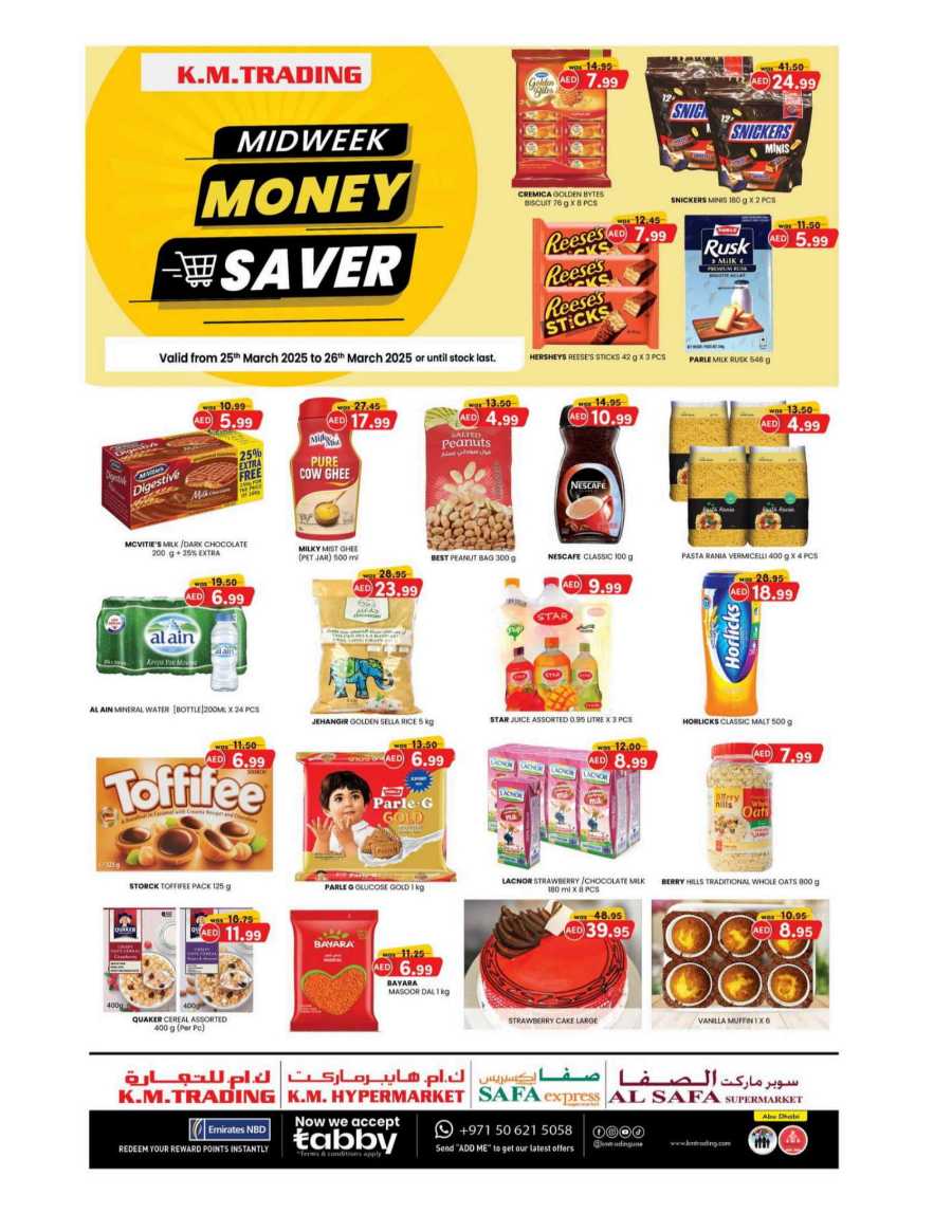 Midweek Money Saver In K.M Trading Abu Dhabi
