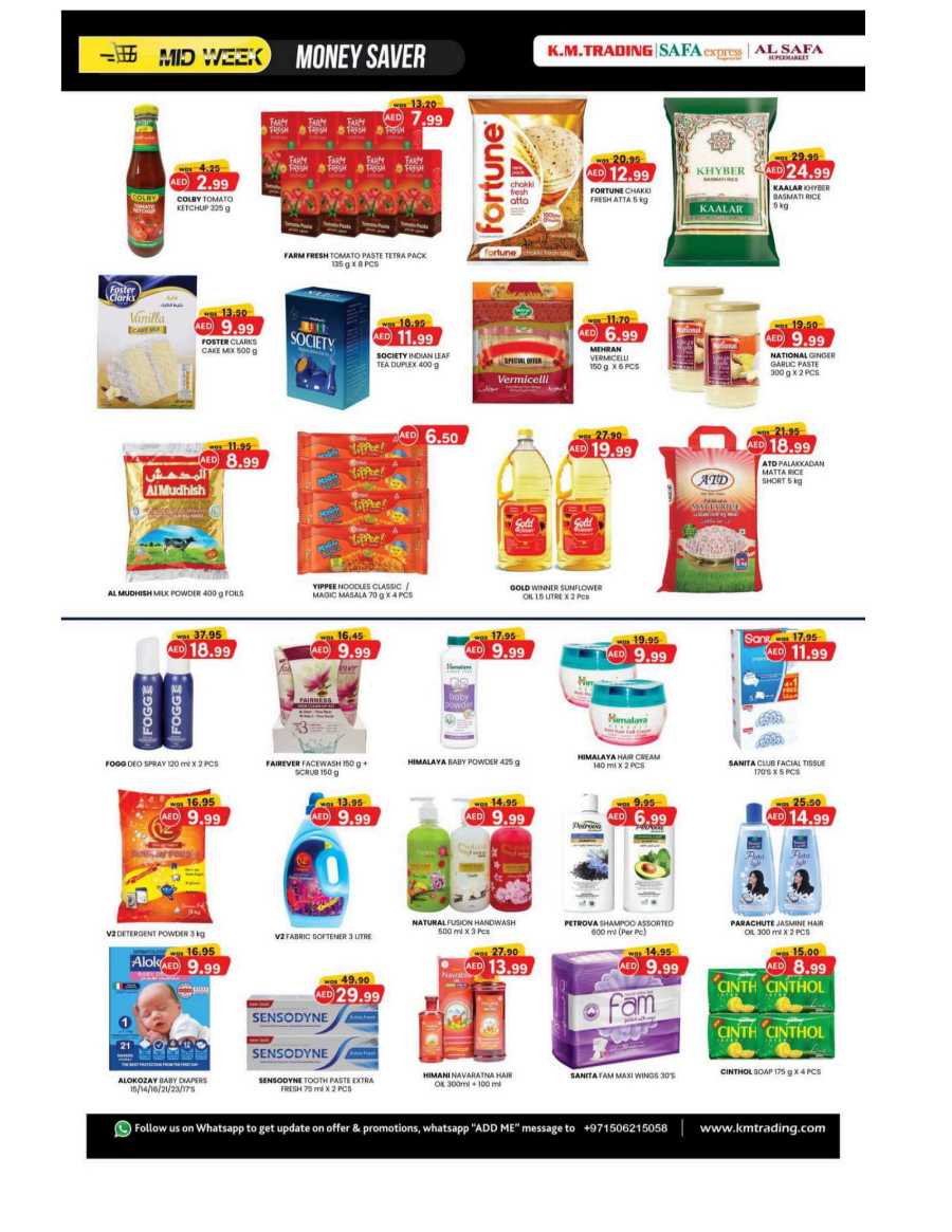 Midweek Money Saver In K.M Trading Abu Dhabi
