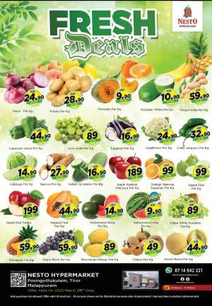 Today's Fresh Deals: Shop Now at Lowest Prices In Nesto Hypermarket Malappuram